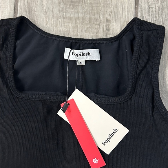 Popilush Shapewear Modal Sculpting Mini Tank Dress - Picture 6 of 6